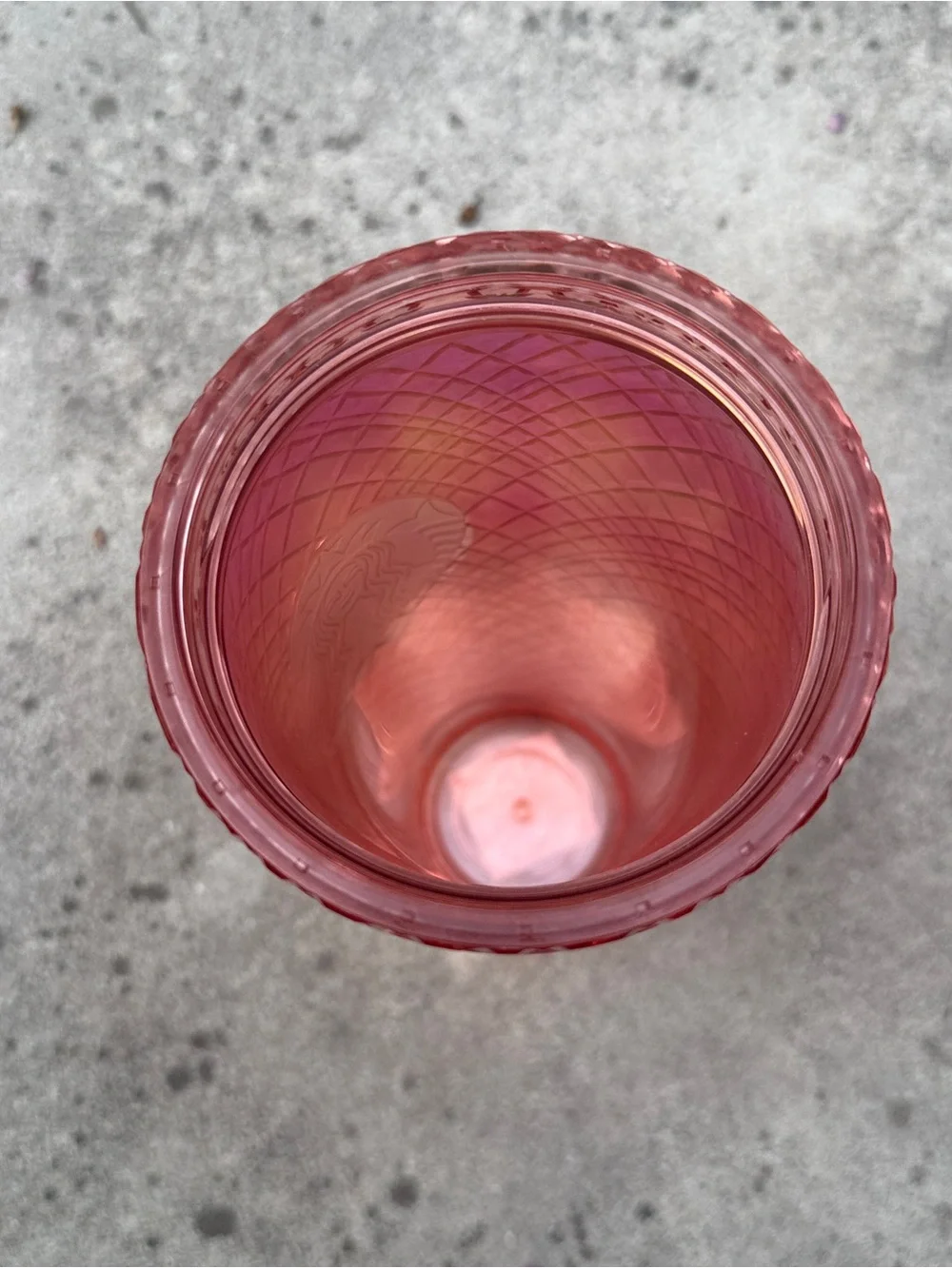 NWT Starbucks 2021 Winter Holiday Jeweled Tumbler Rose Gold